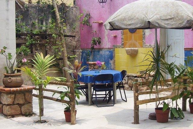Posada El Jardin Ticul Exteriör bild
